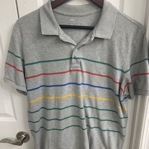 Gap striped polo shirt - size large